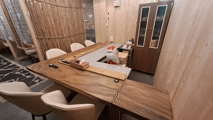 Premium sake selection — Izakaya Baku Pattaya